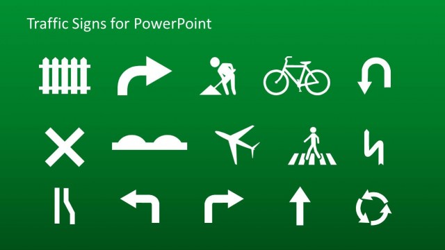 Traffic Sign Icons for PowerPoint