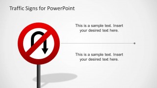 PowerPoint Clip Art Traffic Sign of No U Turn