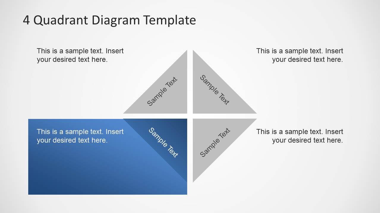 4 Quadrants Diagram Template for PowerPoint - SlideModel