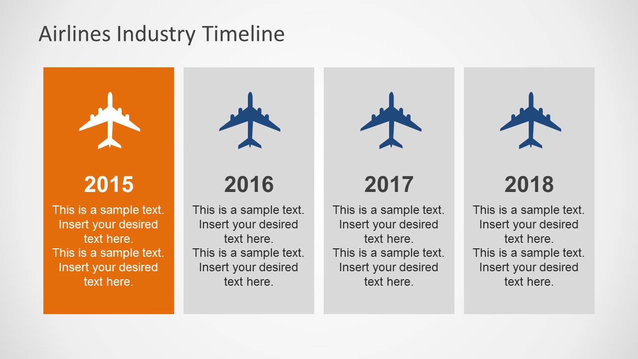 Airlines Industry PowerPoint Template - SlideModel