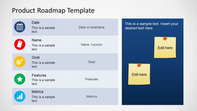 Product Roadmap Template for PowerPoint