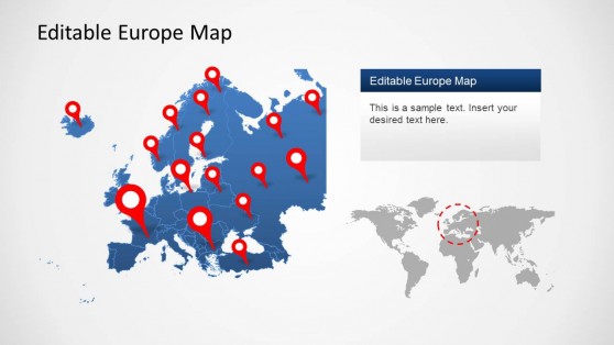 interactive world map presentation