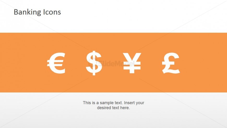 Currency Icons PowerPoint Template
