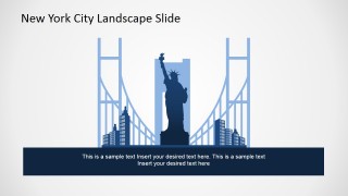 PowerPoint New York City Silhouette Symbols