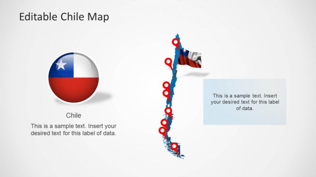 Chile Map Template for PowerPoint