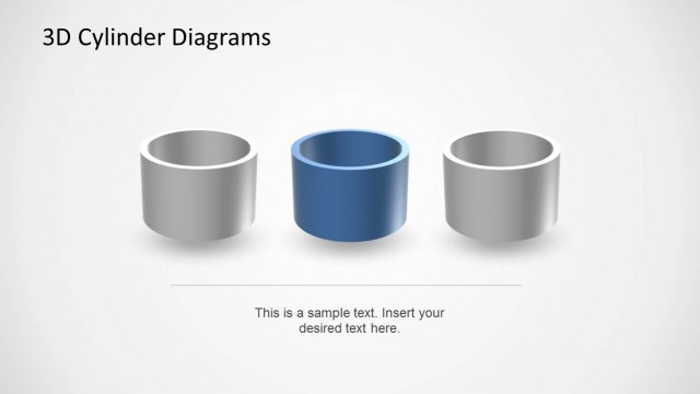 3D Cylinder Shapes for PowerPoint