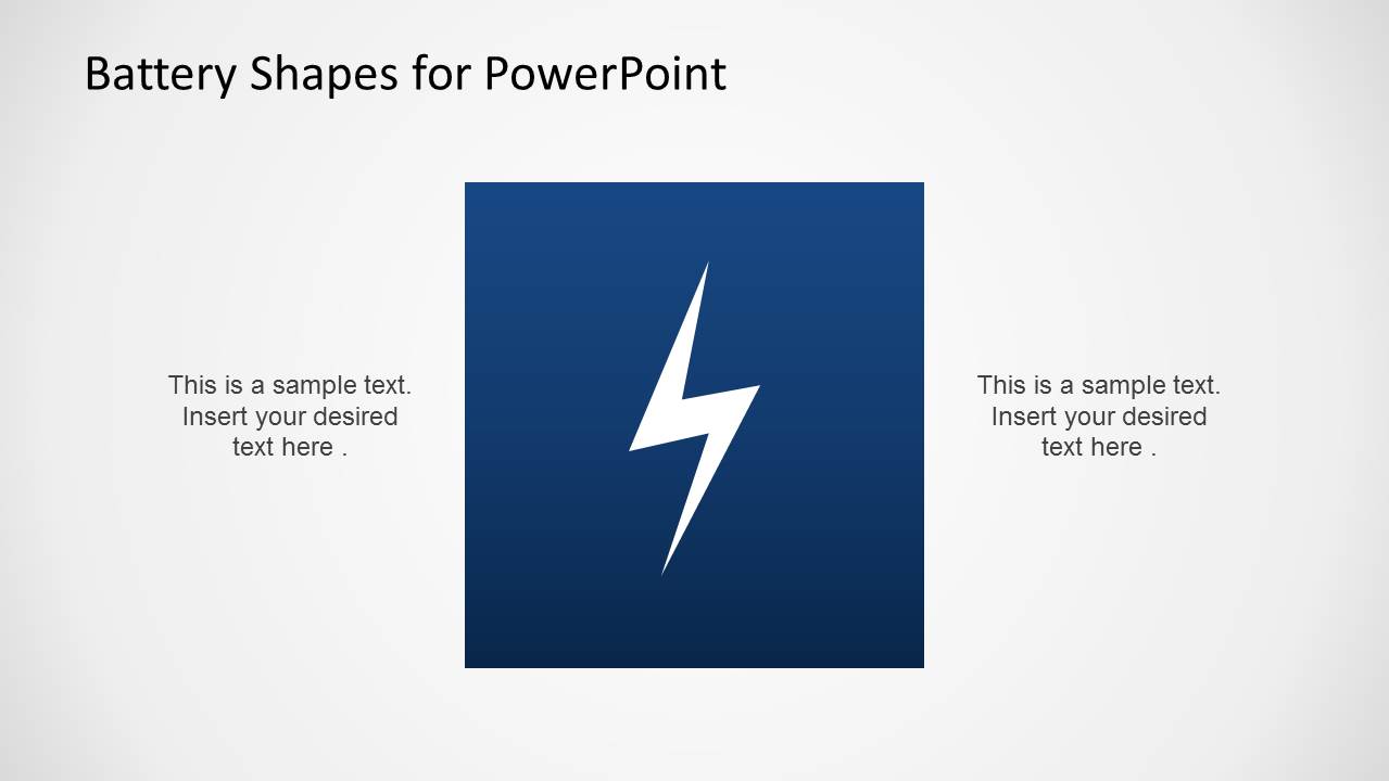 Thunderbolt Clipart for PowerPoint