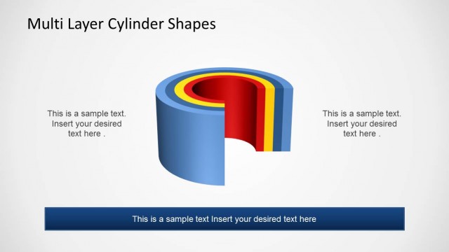 Layered Cylinder Diagrams for PowerPoint