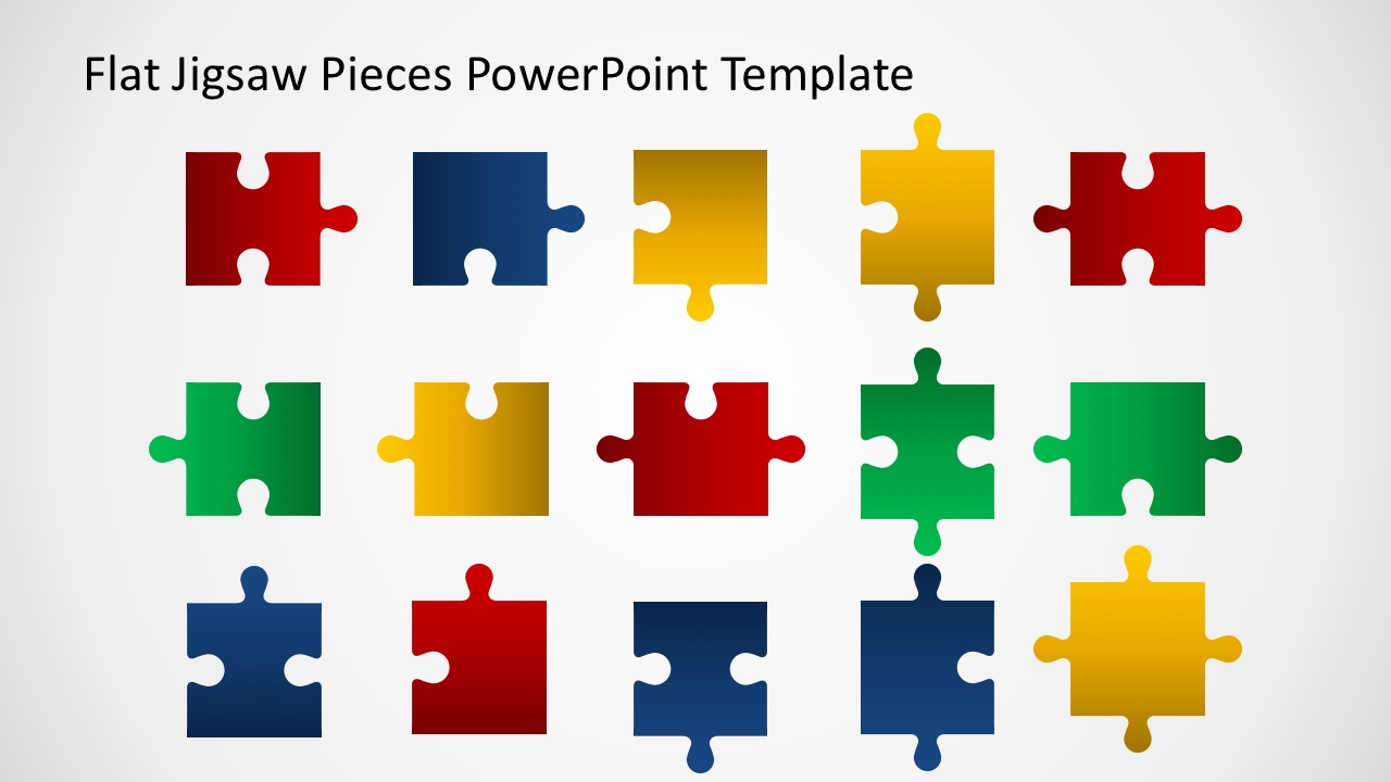 jigsaw puzzle template ppt