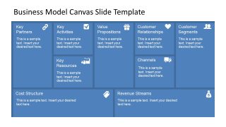 Business Model Canvas PPT Template 