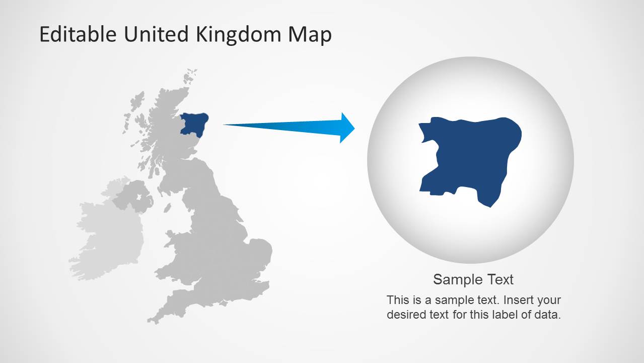 UK Map Template for PowerPoint - SlideModel