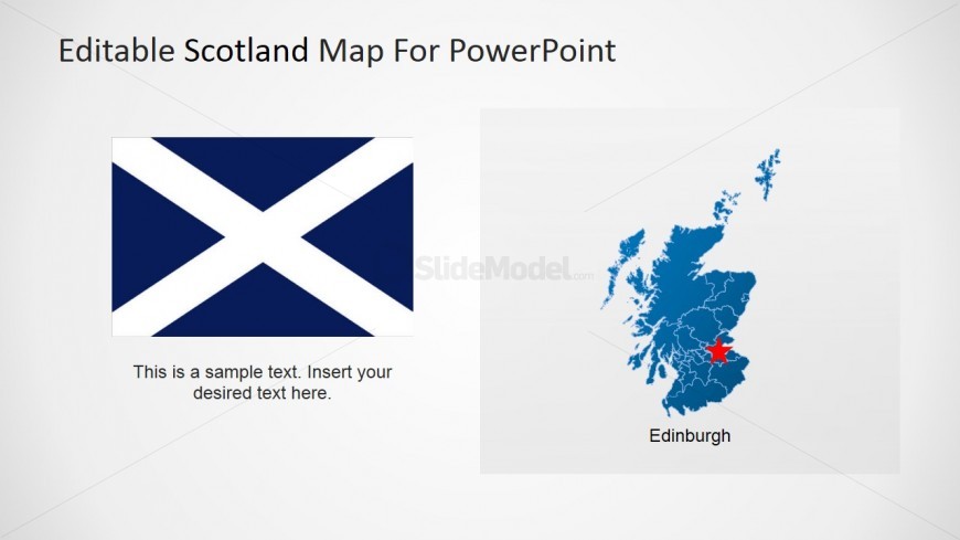 PowerPoint Scotland Flag Clipart