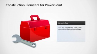 Construction Elements PowerPoint Shape Tools Box