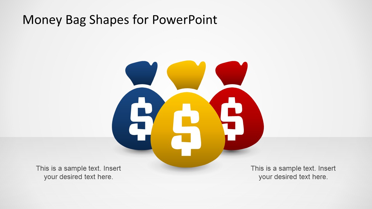 Money Bags Template for PowerPoint