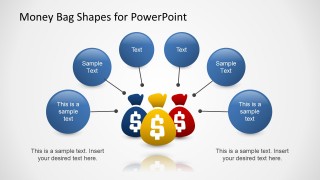 Contributing Factors with Money Bag Slide Design for PowerPoint