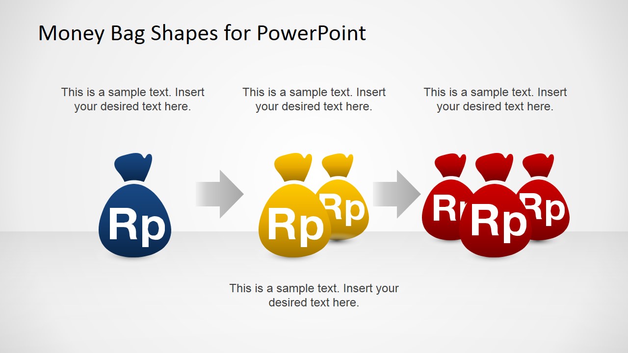 Money Bags Clipart Rupiah Currency Symbol for PowerPoint - SlideModel