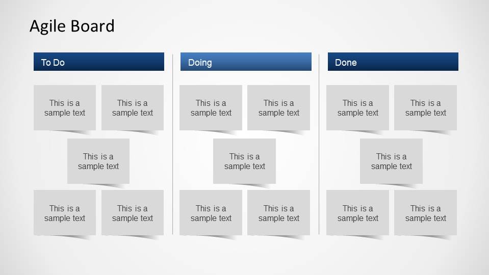 3D Agile Scrum PowerPoint Diagram - SlideModel