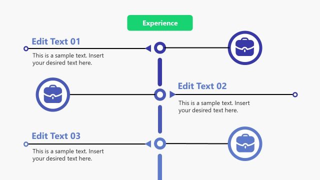 Roadmap Slide for Animated Resume Template
