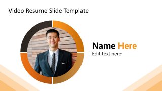 PowerPoint Video Resume Template 