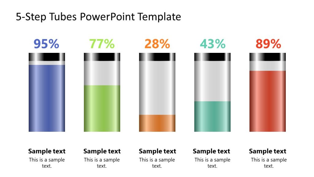 Test Tubes Infographic Slide Template for PowerPoint - SlideModel