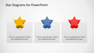 3D Star Diagrams for PowerPoint