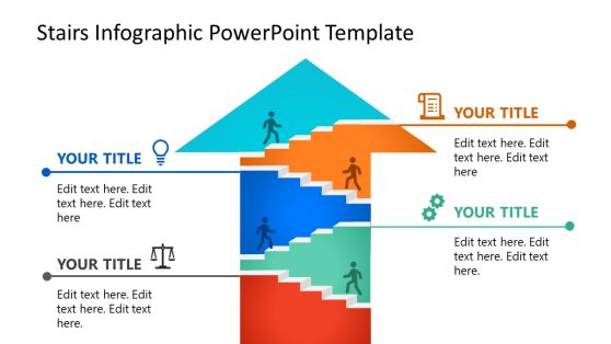 Stairs Infographic PowerPoint Template