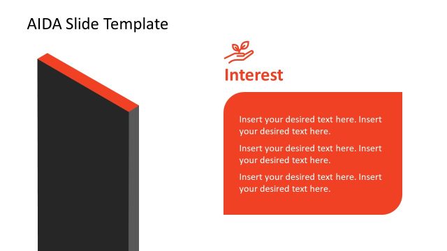 Animated AIDA PowerPoint Slide
