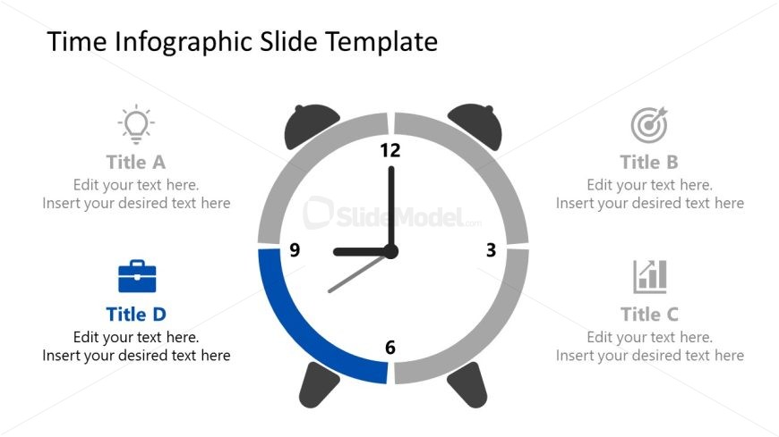 Time Infographic PPT Slide