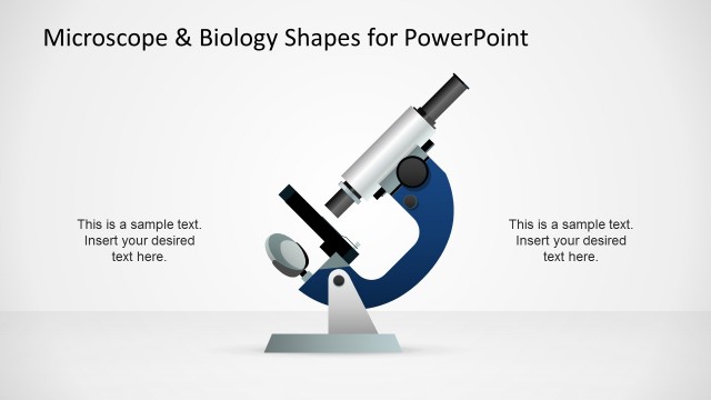 Microscope & Biology Shapes for PowerPoint