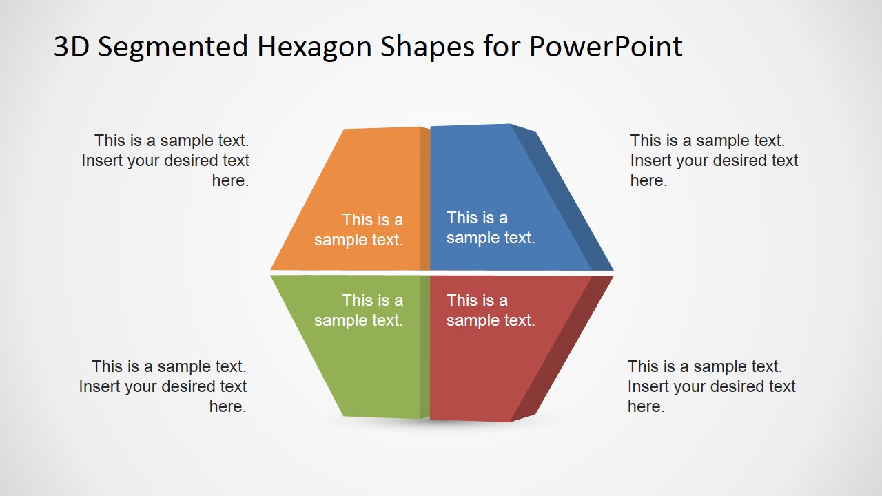 6 Step Hexagon Powerpoint Diagram 1299