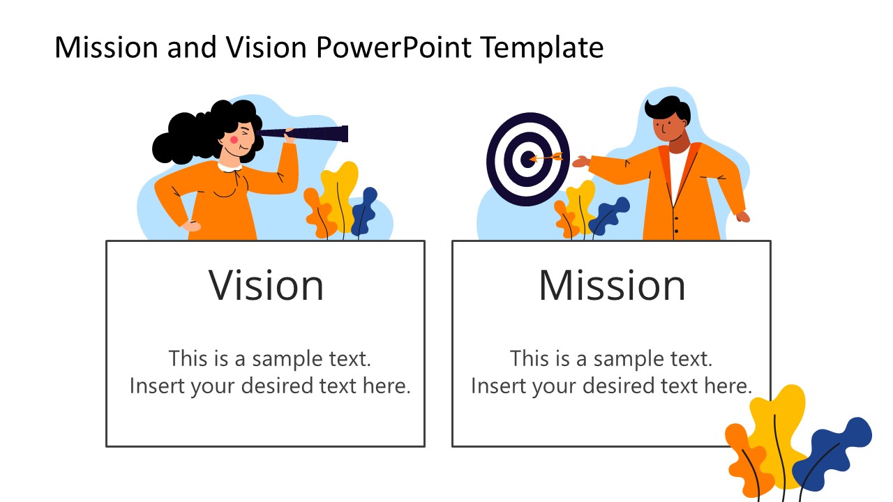 Vision Statement & Mission PowerPoint Template - SlideModel