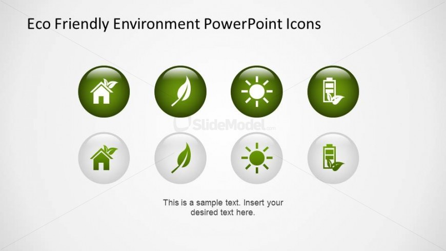 PowerPoint Icons of Environmental topics