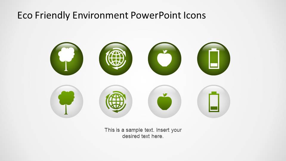 Eco Friendly Environment PowerPoint Icons - SlideModel