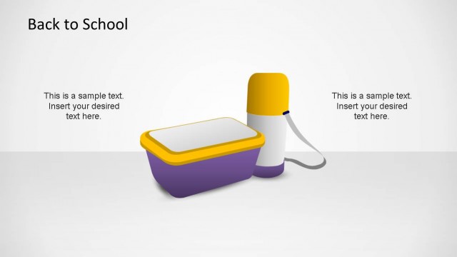 Creative Lunch Pack PowerPoint Shape