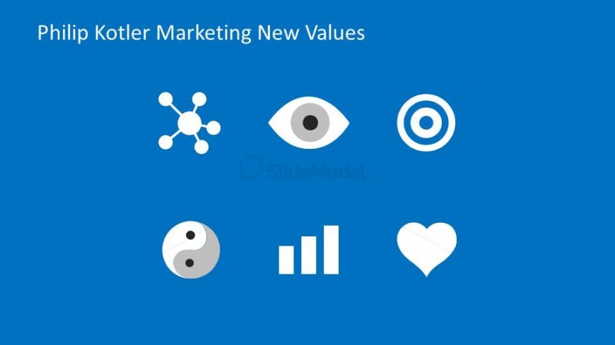 Set of PowerPoint Icons for Marketing 3.0