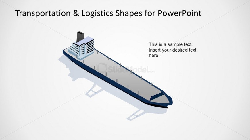 Empty Vessel Illustration for PowerPoint