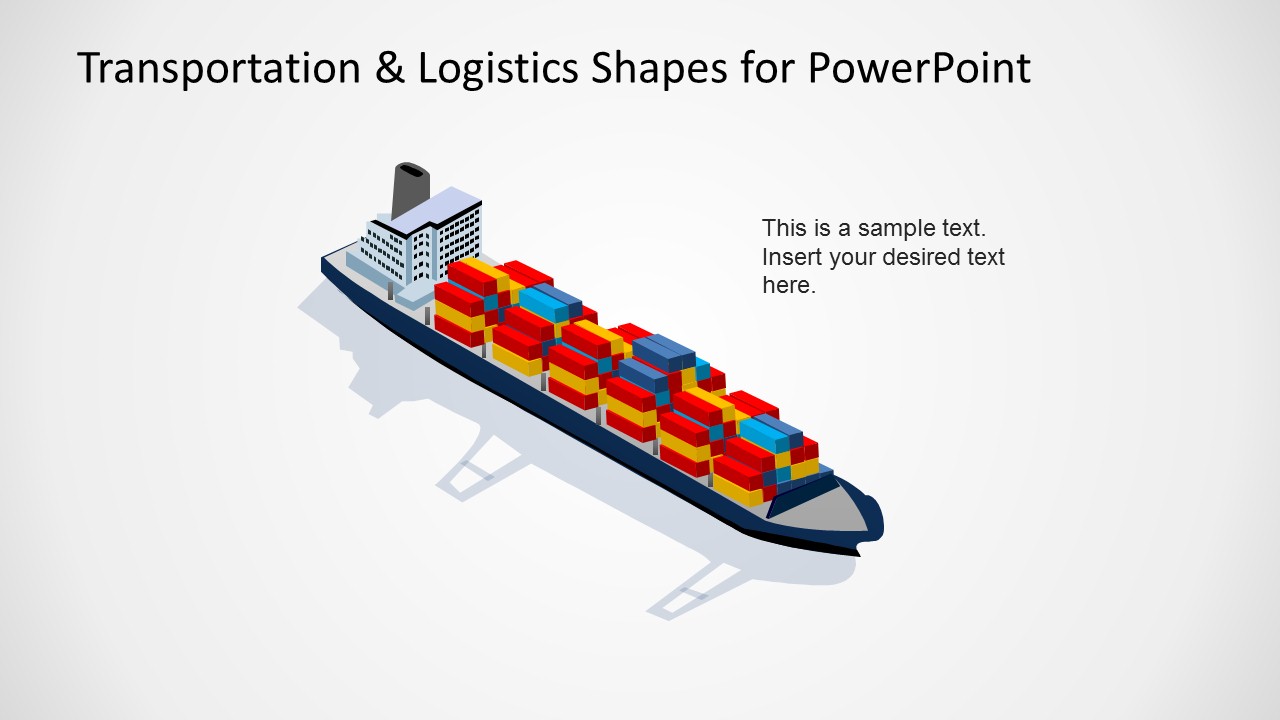 Transportation Logistics Shapes For Powerpoint Slidemodel