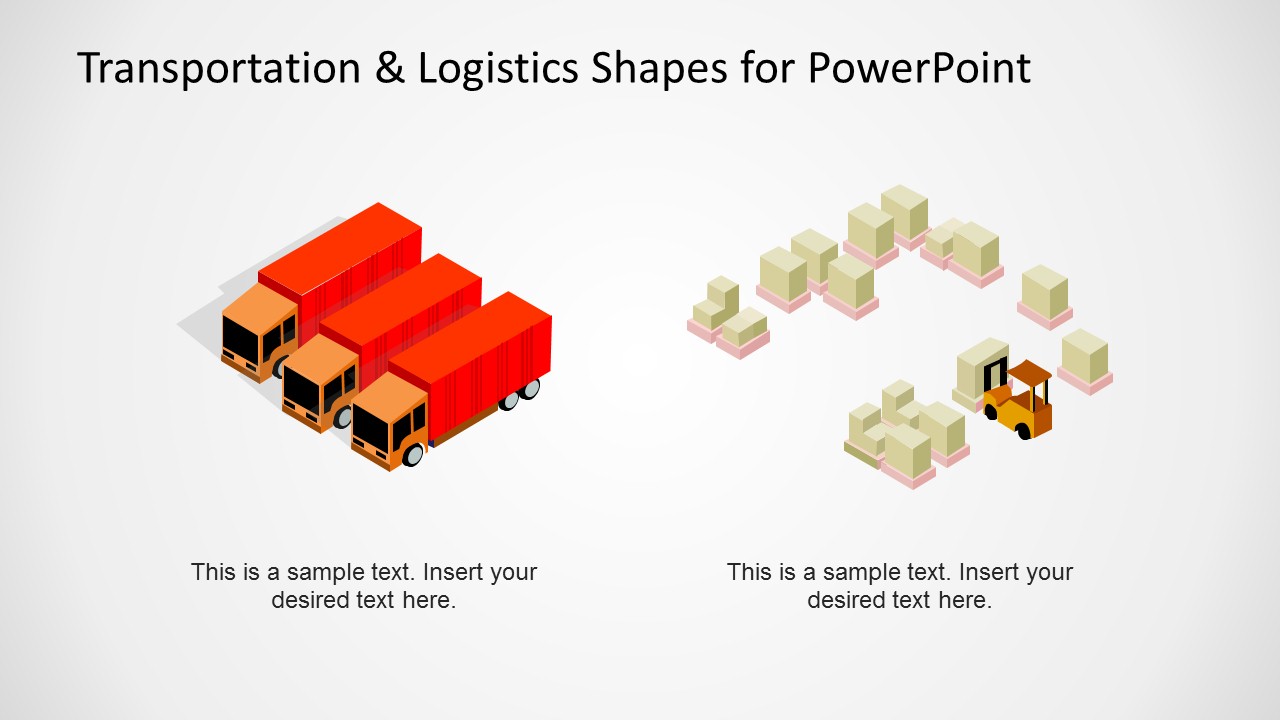 Transportation & Logistics Shapes for PowerPoint - SlideModel