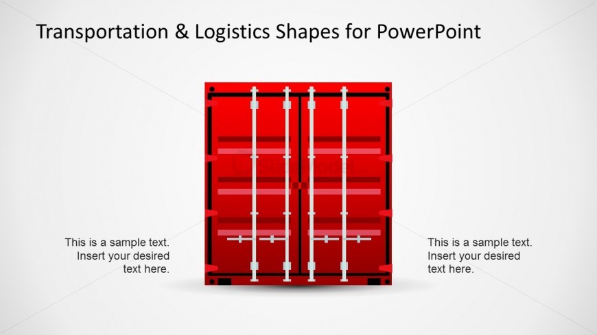 Container Illustration for PowerPoint