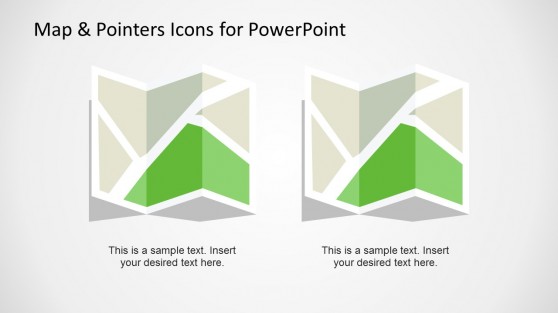 Two Map Shapes for PowerPoint Presentations - SlideModel