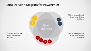 Complex Venn Diagram Design for PowerPoint