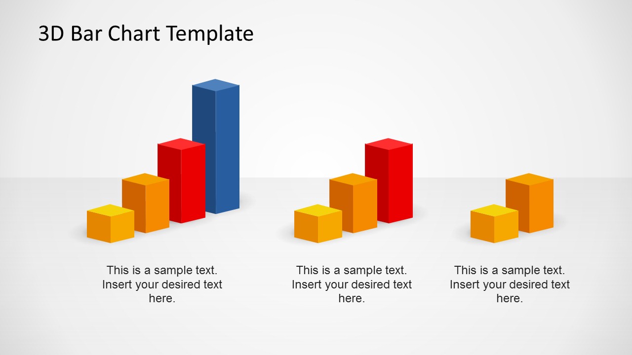 3d-bar-chart-template-design-for-powerpoint-with-4-bars-slidemodel