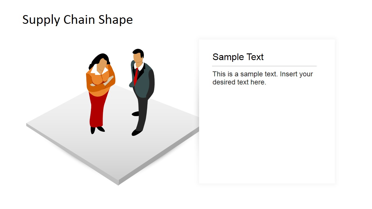 PowerPoint Editable Shapes of Man and Woman