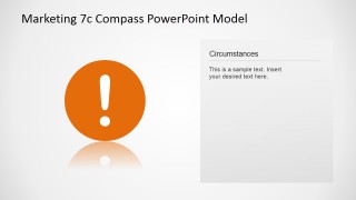 PowerPoint Exclamation Icon Design Slide