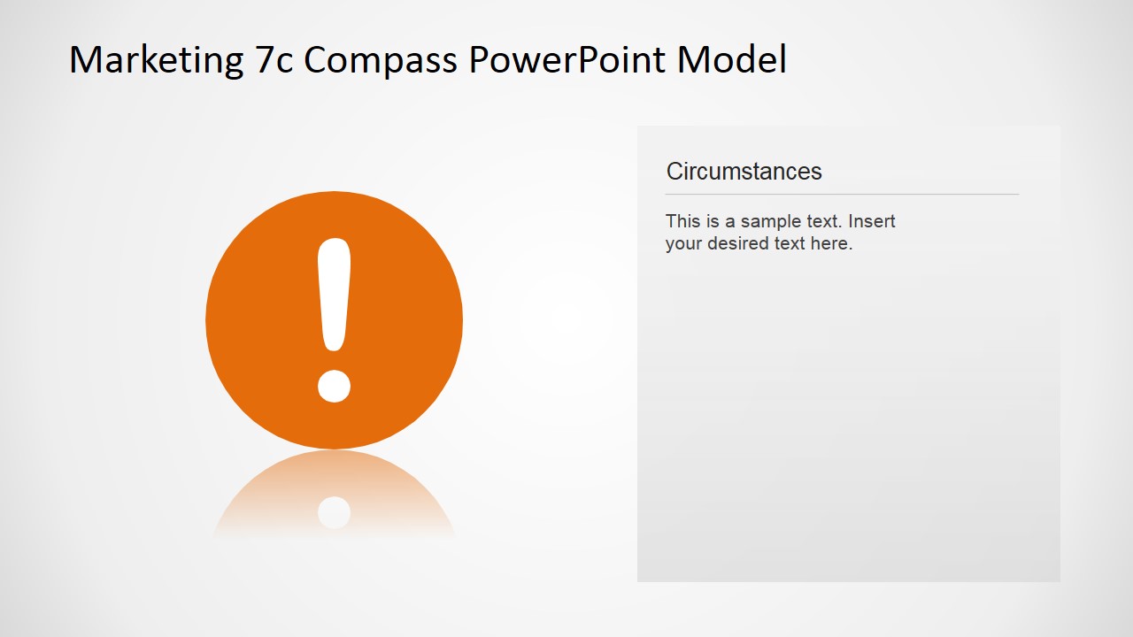Marketing 7c Compass PowerPoint Model - SlideModel