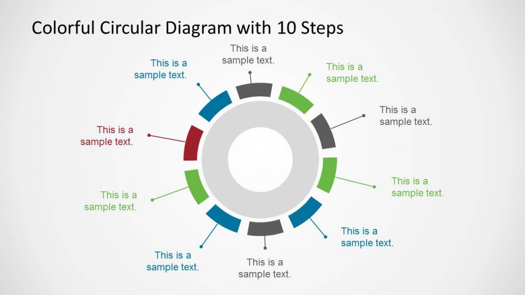 Creative PowerPoint Circular Diagram Design - SlideModel