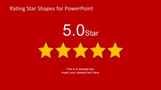5 Stars Slide Design for PowerPoint