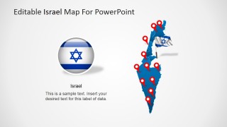 PowerPoint Map of Israel