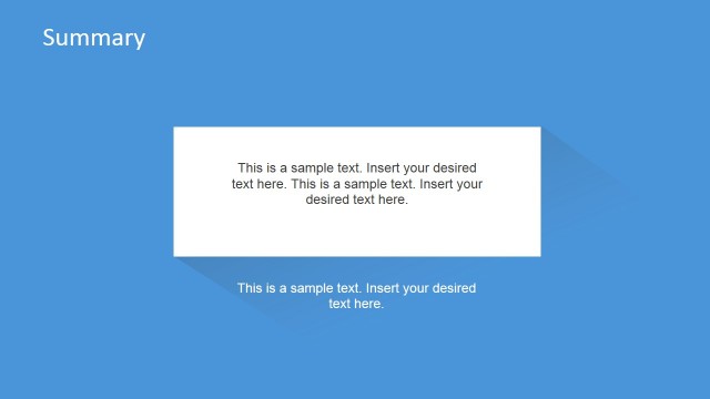 STP Marketing Summary Slide