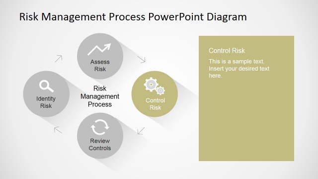 Control Risks Descriptive Slide for Risk Management Cycle